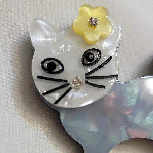 Cat Brooch - Picture 2 of 6